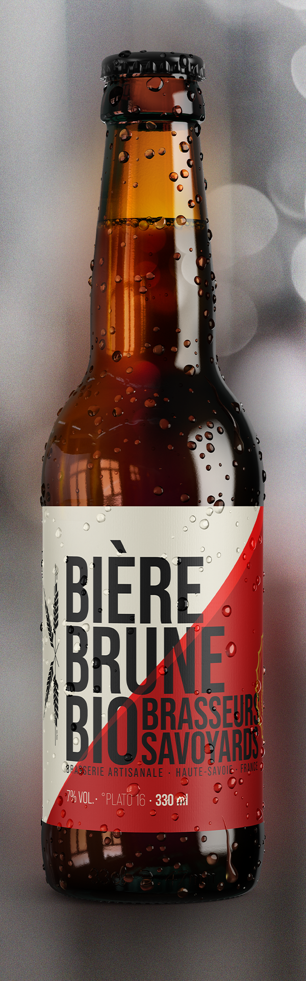 Bière Brune Bio - Photo 1