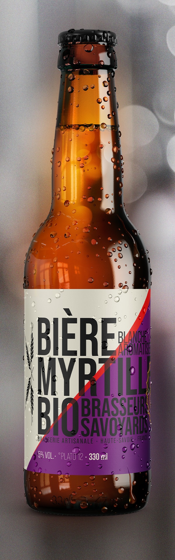 Bière Myrtille Bio - Photo 1